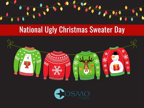 National Ugly Christmas Sweater Day | Employee Benefit Broker & Health Insurance Agency In NJ