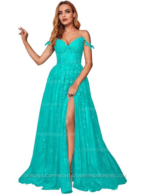 teal ladies dresses 5