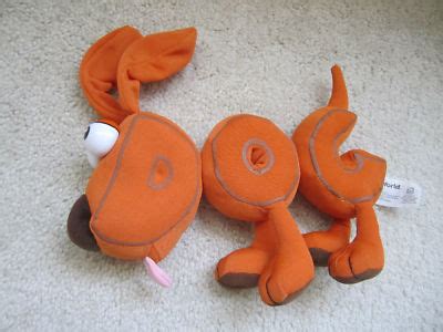 PBS Kids Word World magnetic plush letter dog VHTF | #163419157