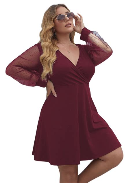 s h e i n plus size dresses 1