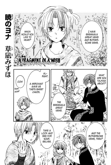 Yona extra chapter spoilers | A fragment of a wish