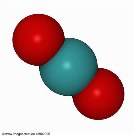 Carbon Dioxide Carbon Dioxide, 3D Model,3 dimensional,3-dimensional,3-d ...