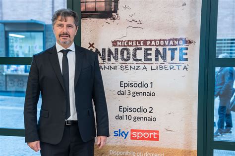Michele Padovano, lo speciale 'Innocente, 17 anni senza libertà' su Sky