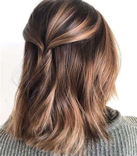 Shoulder Length Brown Hair With Highlights, 70 + Awesome Styles For ...