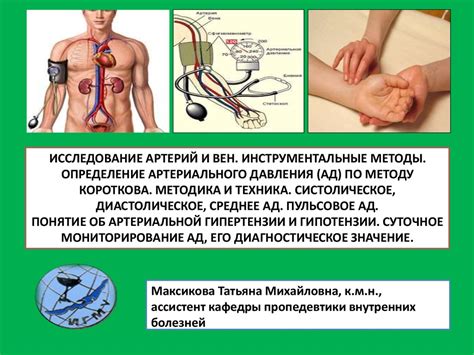 Исследование артерий и вен. Инструментальные методы. Определение ...
