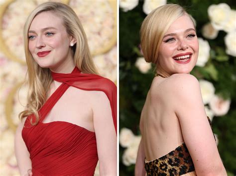Elle & Dakota Fanning Attended the 2025 Golden Globes Together