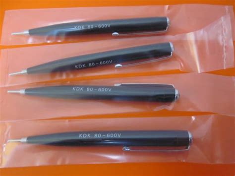 4本セット 低圧ネオン検電器 ペン型 O-1型 KDK 80 600V⑧(電気計測器)｜売買されたオークション情報、yahooの商品情報を ...