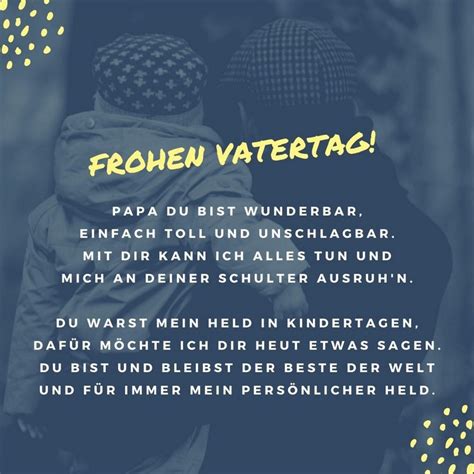 Vatertag Sprüche und Glückwünsche mit Bildern kostenlos senden