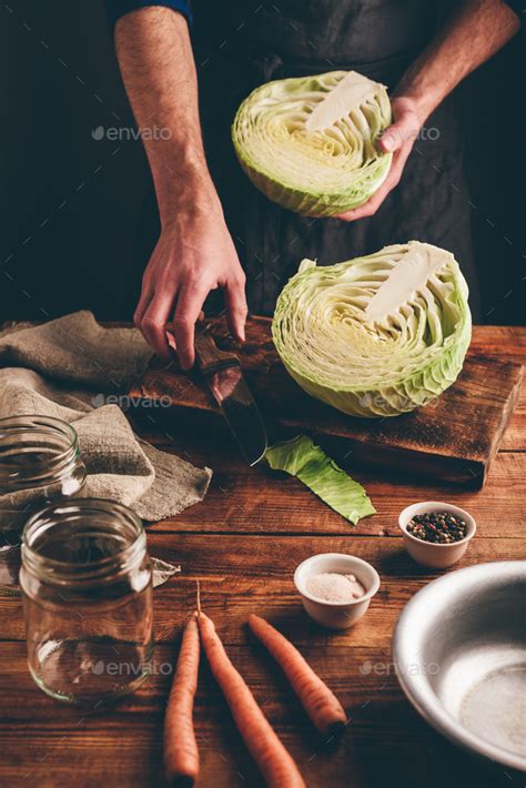 Preparing White Cabbage Stock Photo by Seva_blsv | PhotoDune
