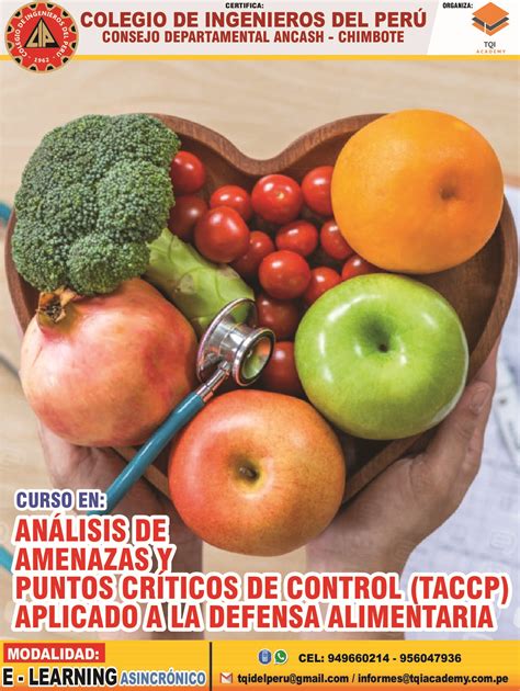 CURSO EN: ANÁLISIS DE AMENAZAS Y PUNTOS CRÍTICOS DE CONTROL (TACCP
