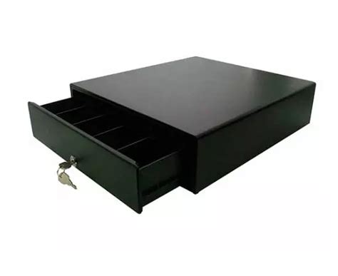 Денежный ящик АТОЛ CD-330-B, 330*380*90, 24V, черный купить за 4371.00₽