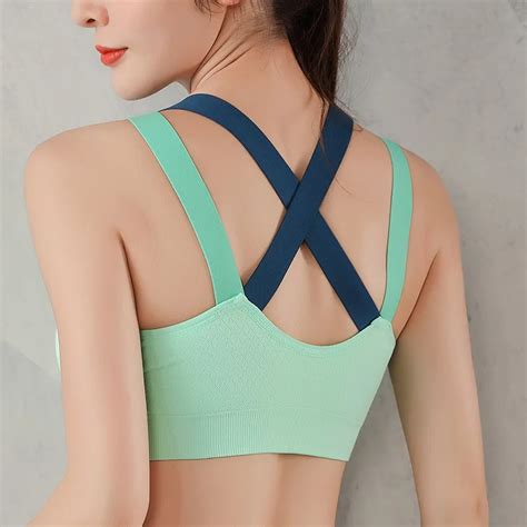 Sports-Bra-for-Women-Gym-Seamless-High-Impact-Sports-Bra-Yoga-Fitness ...
