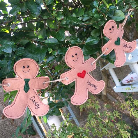 Gingerbread Man Garland - FACES of Clevedon