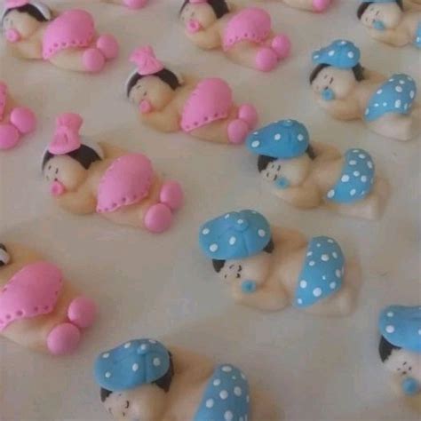 Lembrancinha Para Chá De Bebê De Biscuit - 20 Lembrancinhas de biscuit para Maternidade/ Chá de bebê/Revelação ...