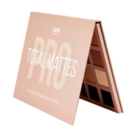 OXX Cosmetics 20 Shades Eyeshadow Palette - Total Mattes Pro - Kmart