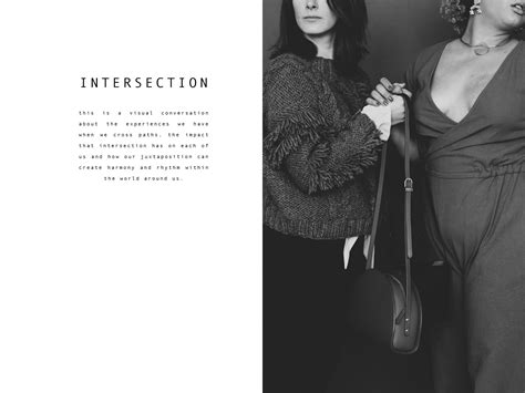 INTERSECTION : fall 17 lookbook — Hazel & Rose