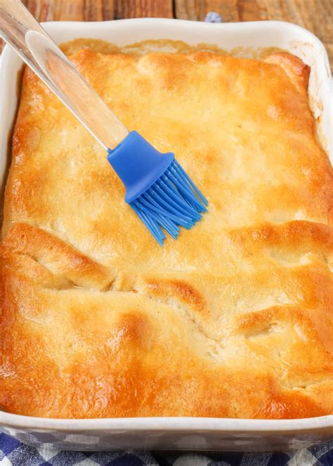 Crescent Roll Chicken Pot Pie - Chocolate with Grace