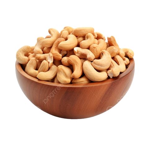 Cashews Nuts In A Bowl Front View, Cashews Nuts, Fruit, Nut PNG