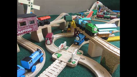 WoodenRailwayOnly's Thomas Wooden Railway Layout (#5) - YouTube