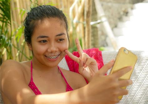 Bikini Teen Selfie Stock Photos - Free & Royalty-Free Stock Photos from