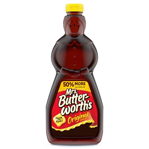 Mrs. Butterworth's Original Thick and Rich Breakfast Pancake Syrup, 36