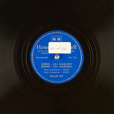 MUSIC - LILI MARLENE; DANCE - LILI MARLENE : BERNIE : Free Download