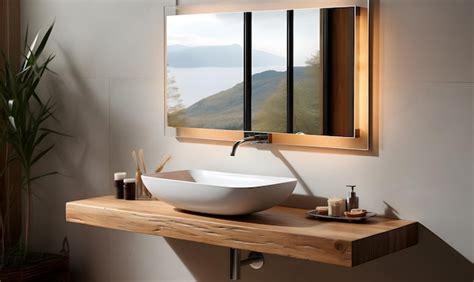 Premium Photo | Modern wash basin bathroom interior design