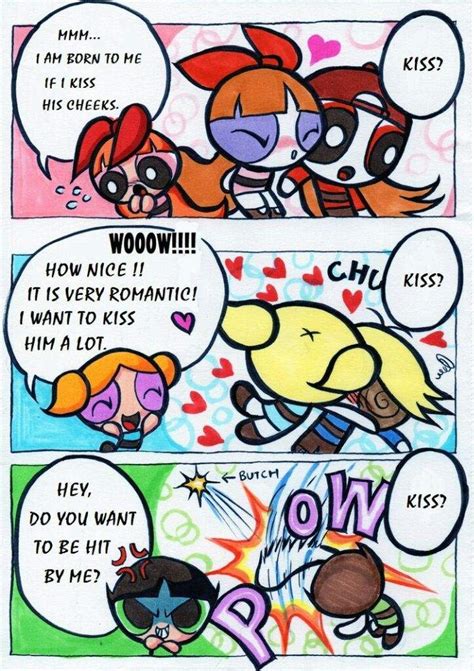 What a kiss will be like for the rowdyruff boys and powerpuff girls | The Powerpuff Girls Amino