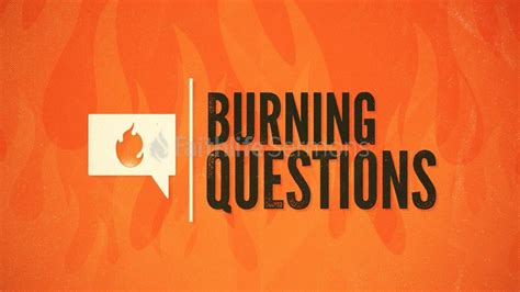 Burning-Questions - Graphics for the Church