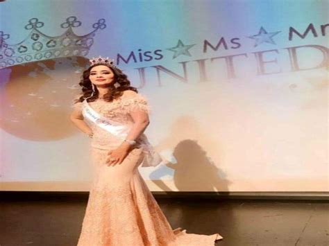 Bengaluru doctor wins international beauty pageant