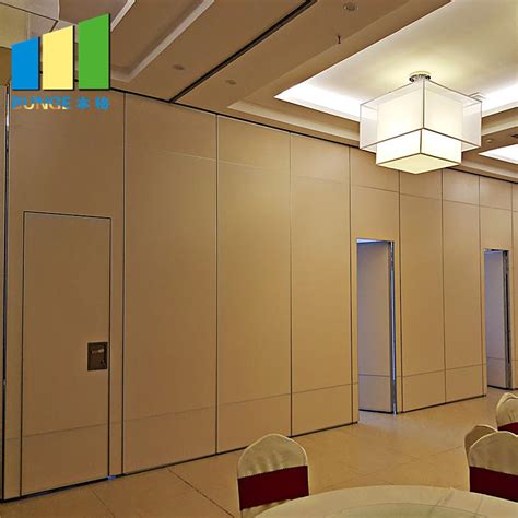 Best Sliding Partition Doors Wooden Acoustic Operable Walls Conference...