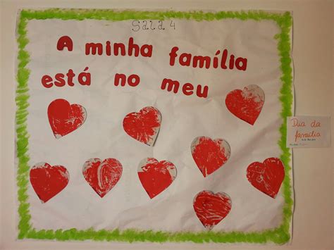Ideias Para O Dia Da Familia Na Escola Educação Infantil - 10