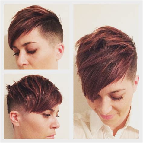 More edgy designs will join side shave braids trends soon 26