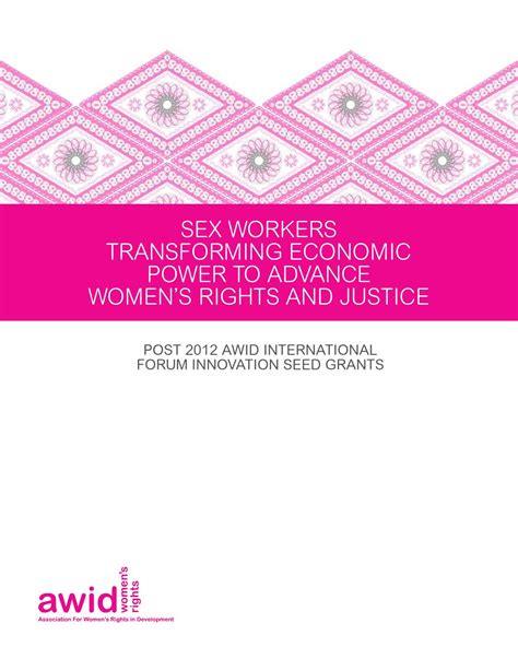 Sex Workers Transforming Economic Power by AWID - Issuu