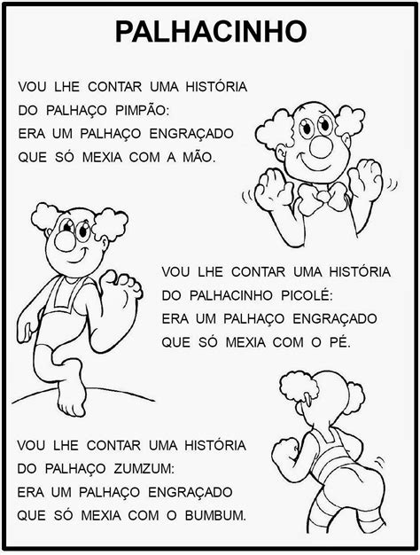 Letras De Musicas Infantis Para Imprimir - 8