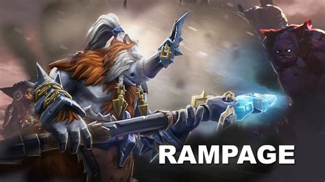 dota   moments  rampage happening youtube