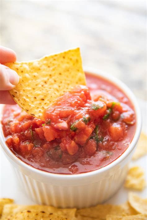 how to make homemade salsa sauce