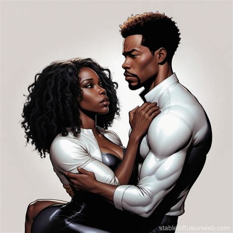 Interracial Unity in Comic Style | Stable Diffusion Online