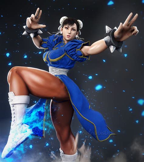 Chun-Li by AnubisDHL on DeviantArt