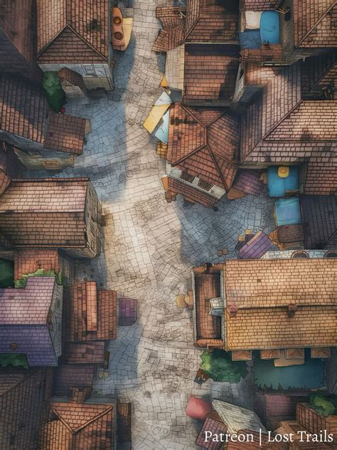 Best 13 City Battlemaps, Town, Village, Dnd Maps, D&D, Pathfinder