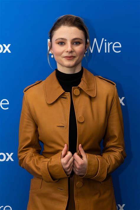 THOMASIN MCKENZIE at Indiewire Sundance Studio in Park City 01/21/2023