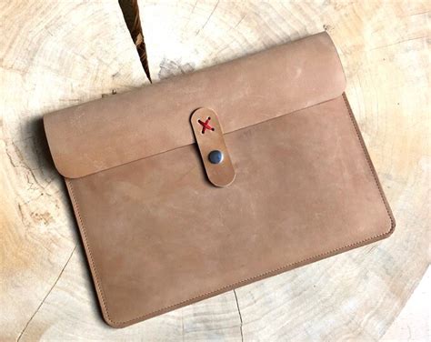 leather notebook case  ipad macbook pro macbook air etsy