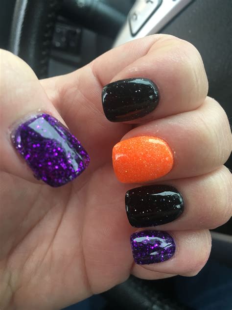 Fall Nail Design Dip Powder