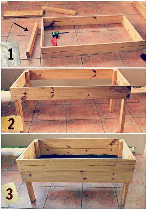 Raised Garden Bed With Legs Diy - How To Build A Raised Garden Bed With ...