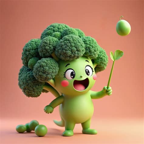 kawaii cute cabbage vegetable cartoon character stock illustrations