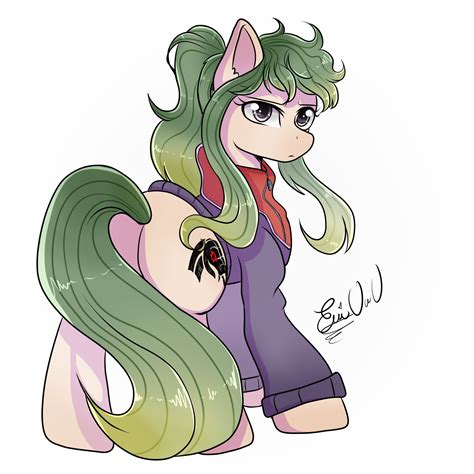 #3581169 - safe, artist:eniartuwu, oc, oc only, earth pony, pony, snake