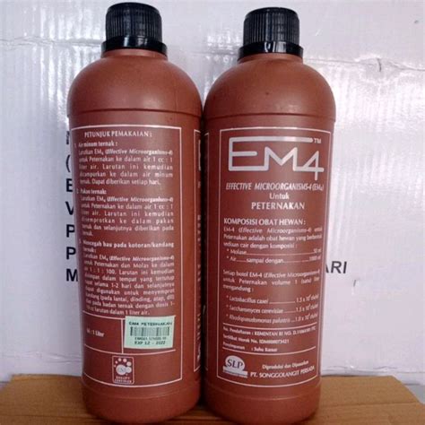 em peternakan  liter effective microorganisms  lazada indonesia
