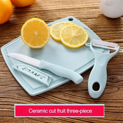 Ceramic Fruit Knife Set 3pcs set | Shopee Philippines