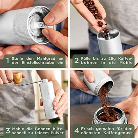 Waldwerk Kaffeemühle | manuell mit präzisem Edelstahlmahlwerk
