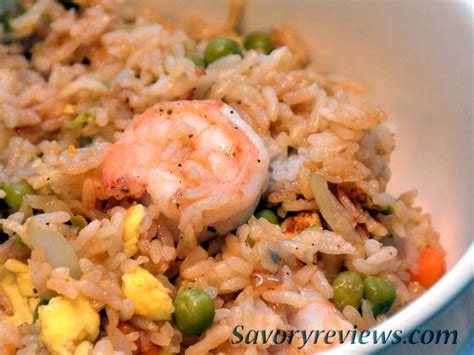 Shrimp Fried Rice - SavoryReviews | Recipe | Fried rice, Shrimp fried